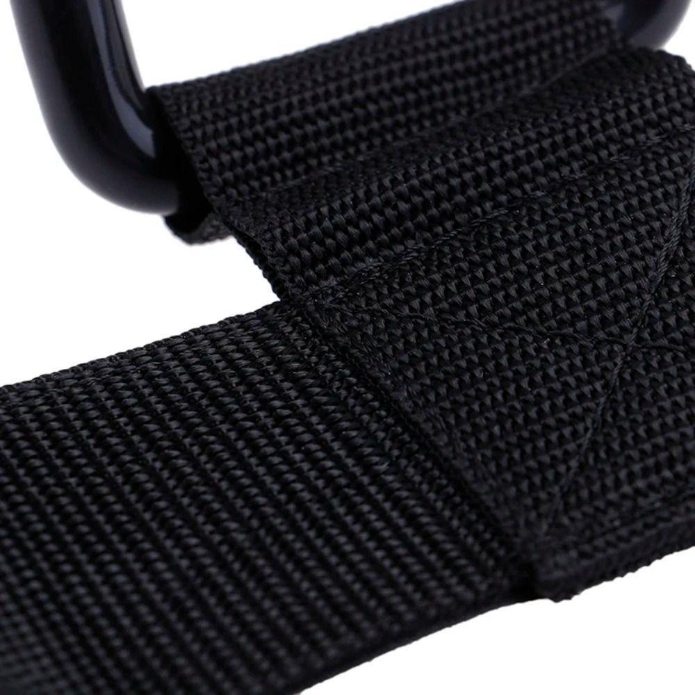 Strong Steel Hook Grips Strap Adjustable Weightlifting Grip Hook Strength Training