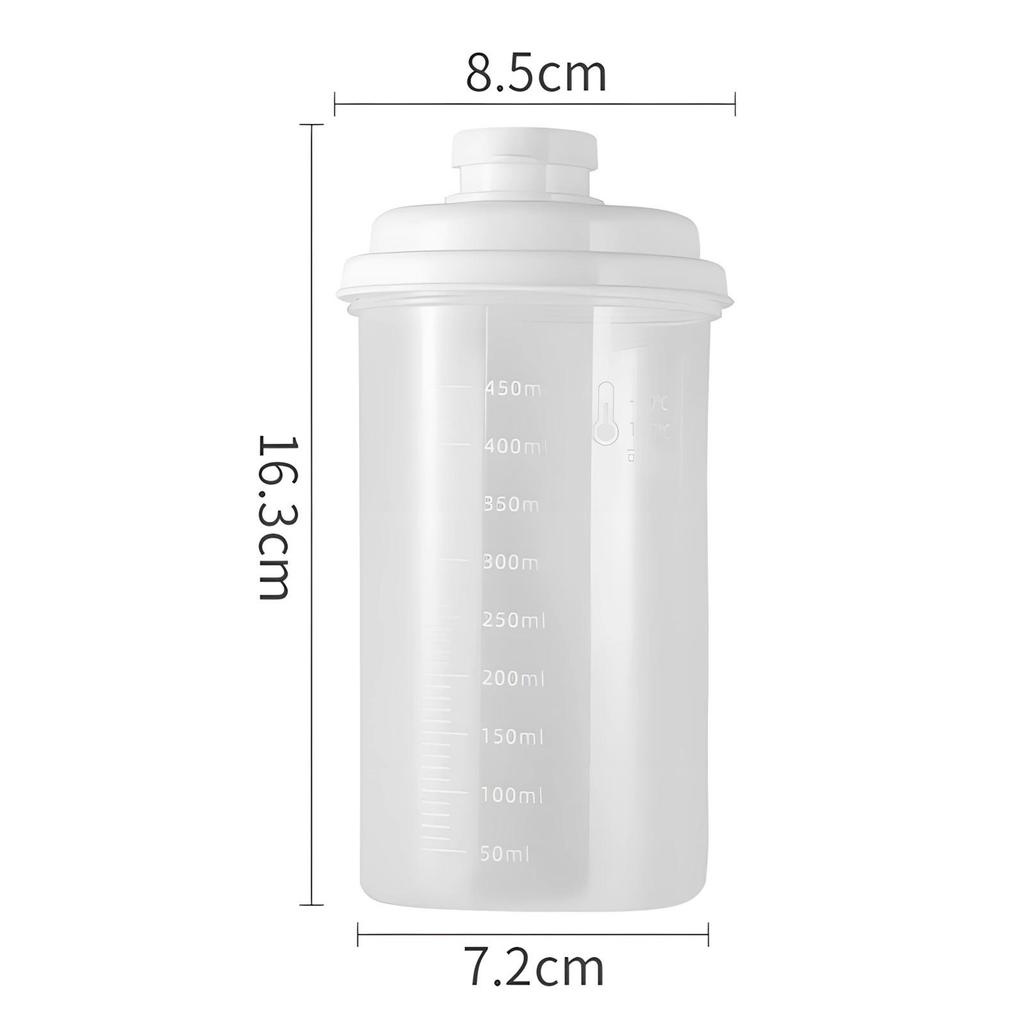Moisture-Proof White Sugar & Flour Storage Jar - Sealed Kitchen Container for Portioning Starch