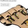 1PC Garden Tool Apron Large Capacity Gardening Harvesting Apron Multi-pocket Auto Repair Master Overalls