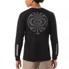 Vans Comfortable Soft Breathable Long Sleeve T-Shirt Unisex Tops Black VN0A49U1BLK