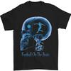 Football On the Brain Funny Footy Player Mens T-Shirt 100% Cotton