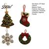 Durable Bead Crafting Materials Christmas Craft Kit, Beaded Ornament DIY Create Tree Snowflake Kit Wreath Stocking, Festive for Adults, Handmade