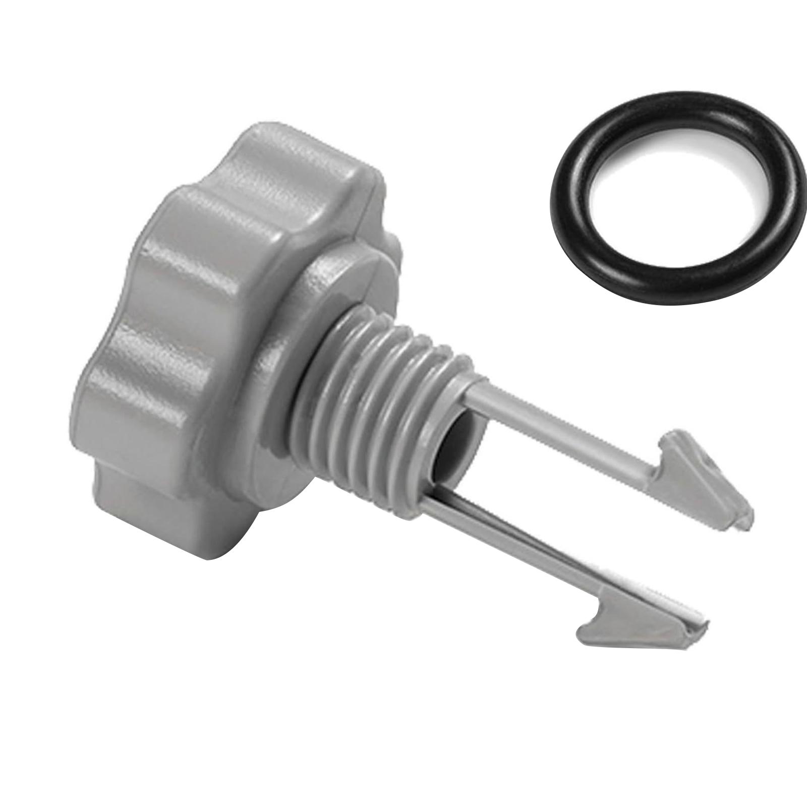 Ersatzteil# 10460 10264 Entlüftungsventile mit O-Ringen für Filterpumpen 25002 28131EH 28141EH 28111CA 28111EH 28131CA A gray