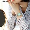 Watch Women'S Waterproof Niche Fashion Quartz Watch Bamboo Pattern Steel Belt Square Watch Women'S Watch 9869