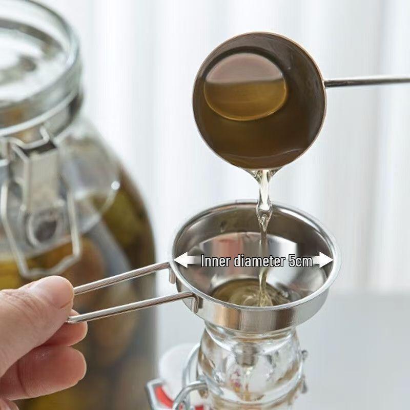 Stainless Steel Mini Funnel for Oil & Wine