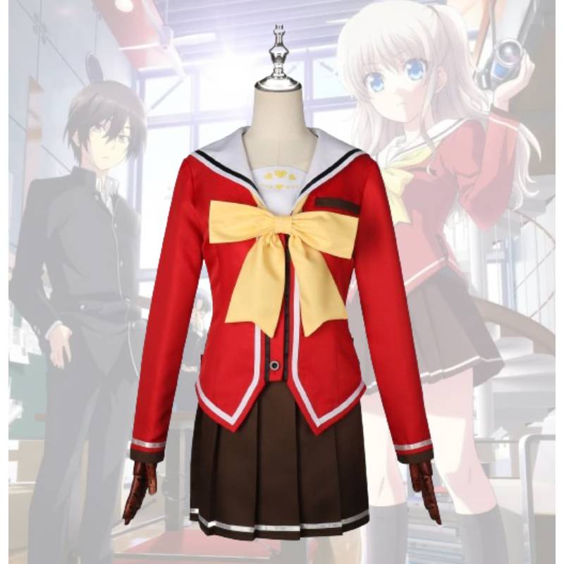 Tomori Nao Charlotte Cartoon Characters Cosplay Costumes Halloween And Party