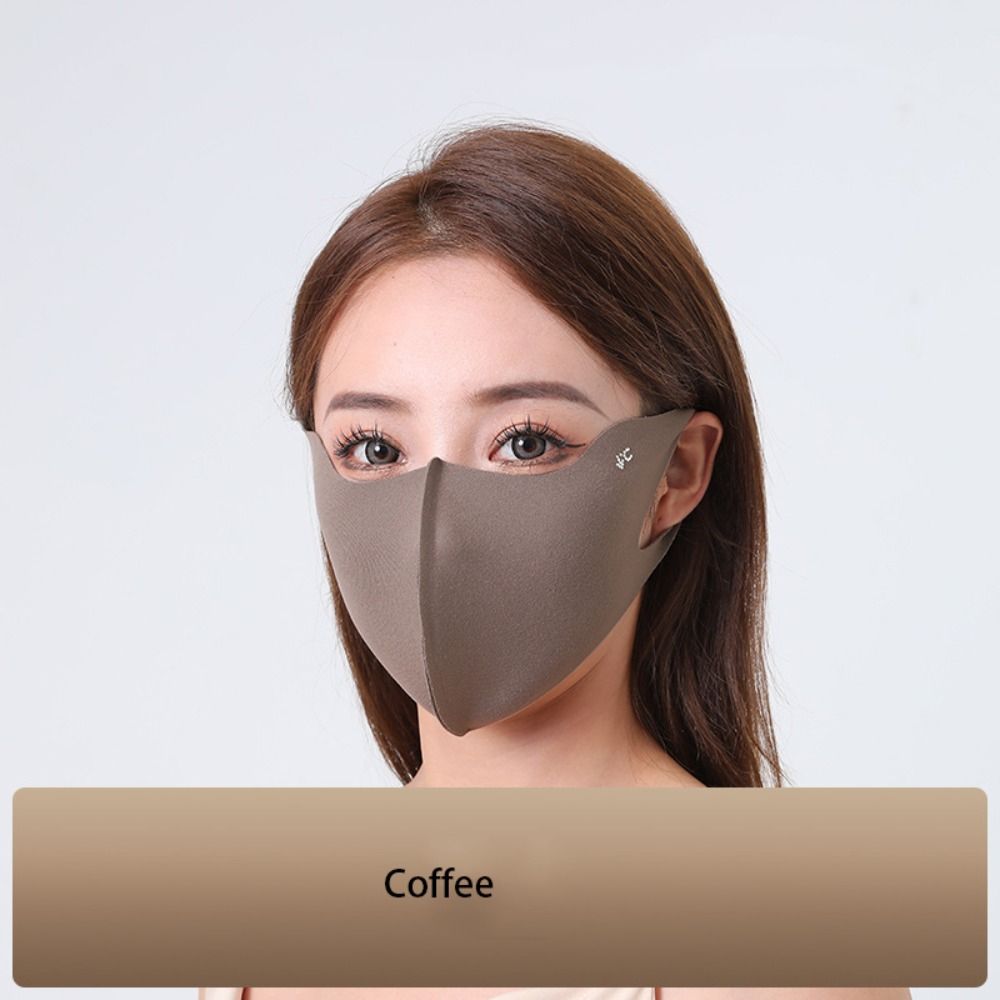 Face Mask Ice Silk Mask Sunscreen Face Scarf Face Gini Mask Elastic Face Cover  Cycling
