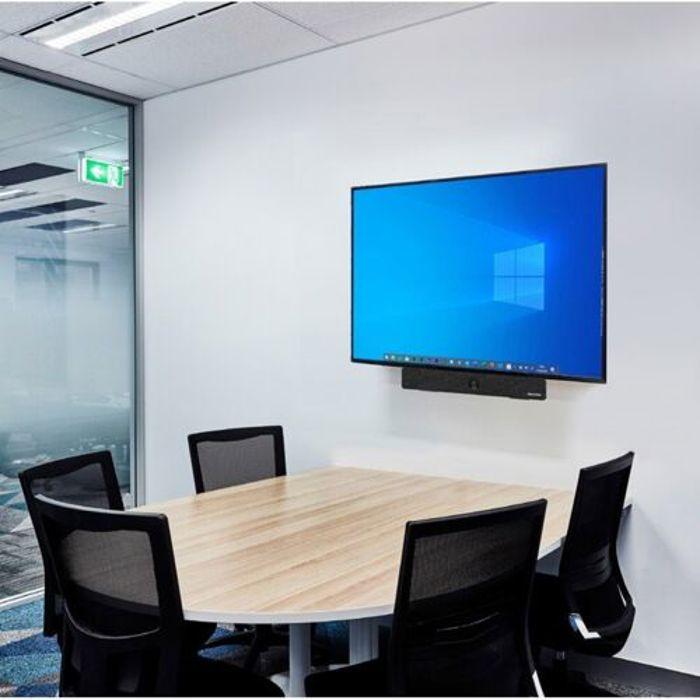 Barre multimédia - CLEARONE - Versa Mediabar - Caméra e-PTZ 4K - 4 microphones - Haut-parleur USB/Bluetooth