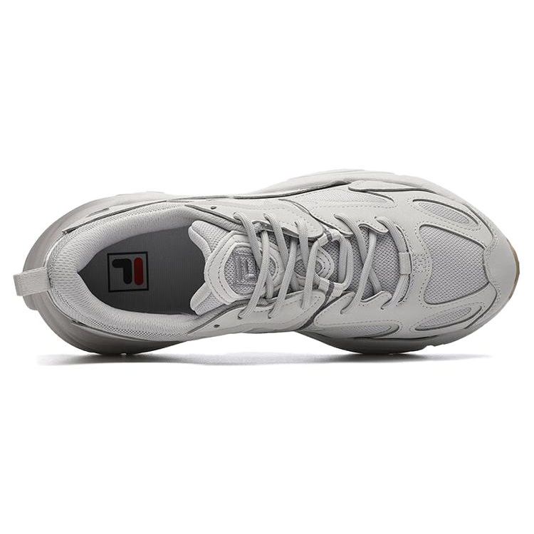 Fila Mars 2 Mesh Synthetic Leather Sports Lace-Up Low-Top Casual Shoes Men Sneaker Antarctic-Gray F12M131116FAN