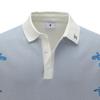 Anew Golf Men Paisley Short Sleeve Sweater_Wh