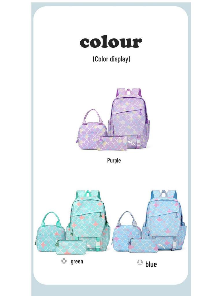 Stitch School Backpack - Lightweight, Large Capacity for Grades 1-6 Boys & Girls