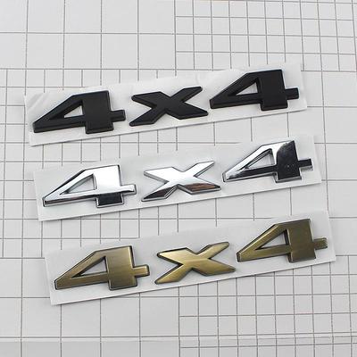 Metalowe naklejki Off-Road 4x4 do Jeep Wrangler Compass Edycja Limitowana