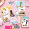 Large Creative Small Animal Self-Adhesive Stickers for Kids' Diaries & Toys
