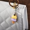 Ice Cream Popsicle Cute Keychain Simulation Resin Personalized Key Ring Bag Charm DIY Accessories Car Keychain Jewelry Girl Gift