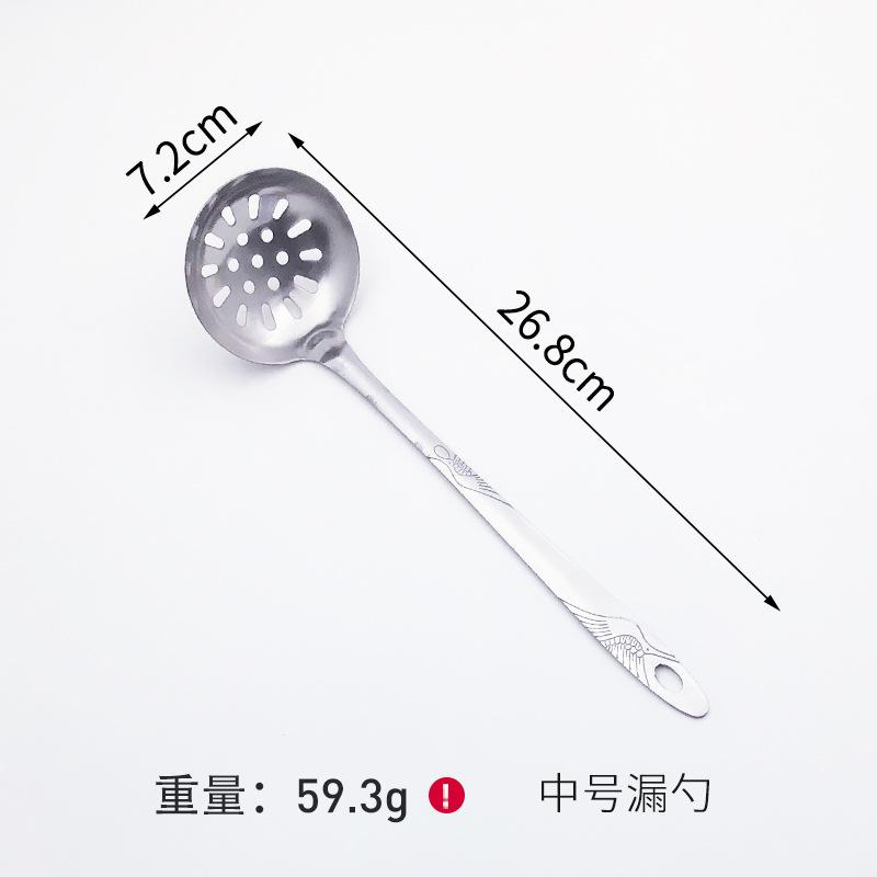 Oală de supă Scurătoare Lingură Rezistent la temperaturi înalte Mâner lung Oală suspendată din oțel inoxidabil pentru bucătărie