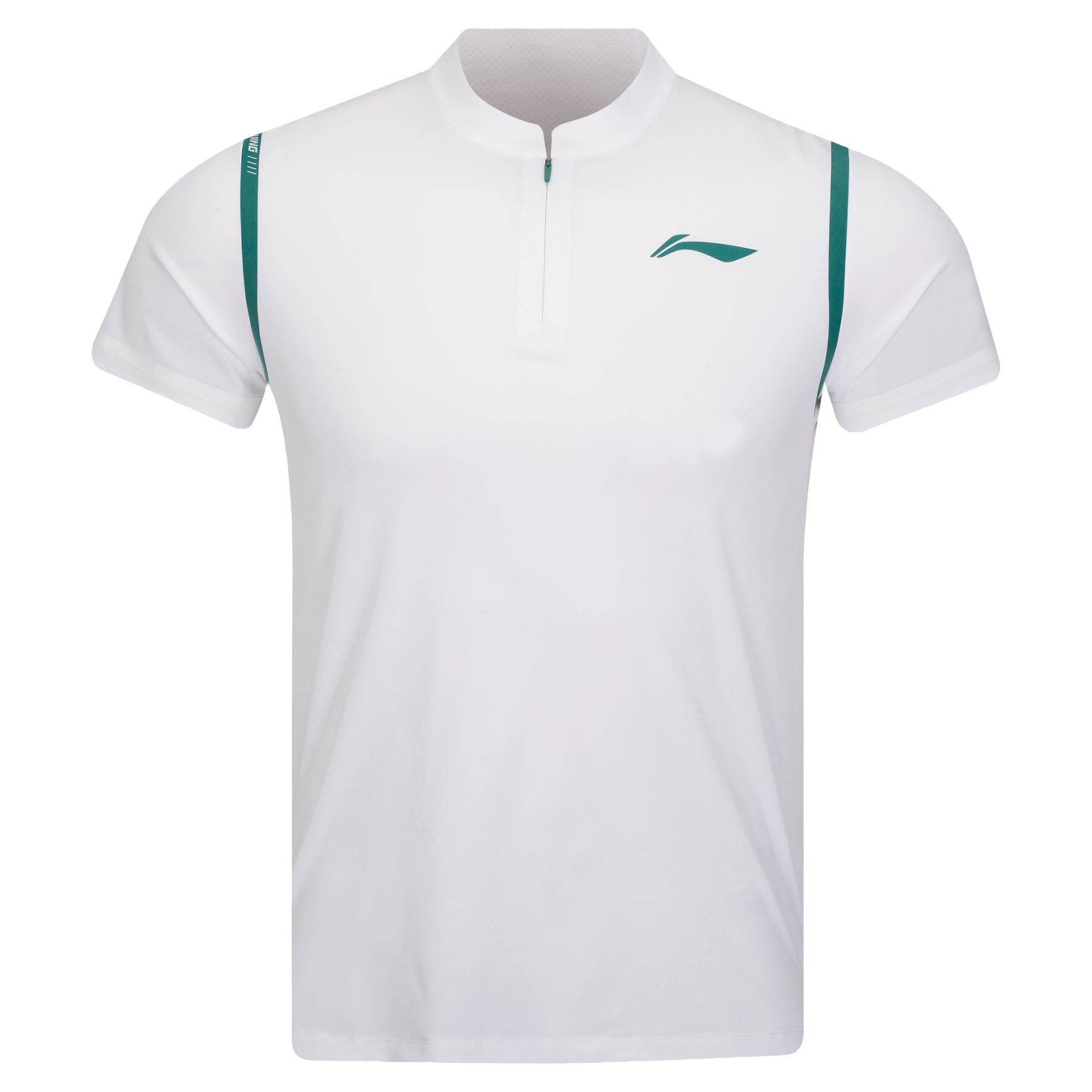 Li Ning Tennis Collection Tennis Top Men s Standard White AAYV145-1 2XL