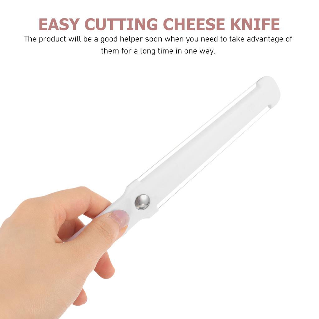 2 Pcs Cheese Slicer Butter Cutting Tools Device with Wire Cutters Kitchen Cream