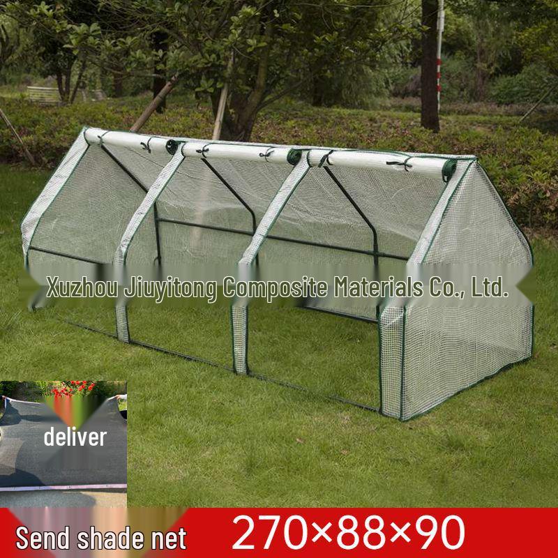 Compact Outdoor Greenhouse for Flowers & Vegetables – Sunshade, Rainproof, and Insulated for Balcony or Garden Use