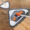 360° Rotatable Glasss Wall Mop Dry And Wet Use Glass Door Mop New Window Cleaning Mop  For Ceiling