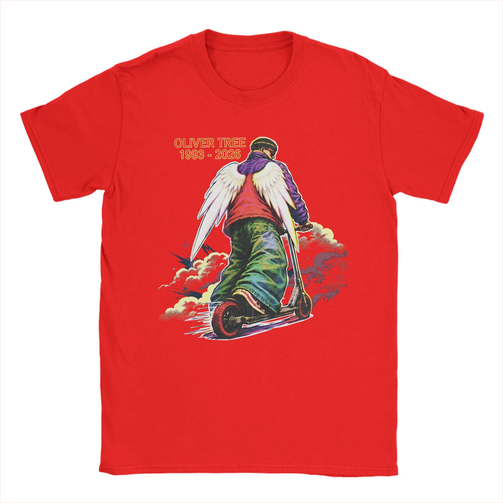 Oliver Tree Rest In Peace 1993 To 2026 Memorial TShirts For Unisex Unisex Pure Cotton Tee Shirt Round Collar T Shirts Clothing S