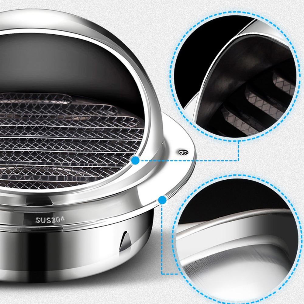 Thickened Exhaust Outlet 100mm Ventilation Cowling Easy To Install Range Hood Vent  Outdoor Vent