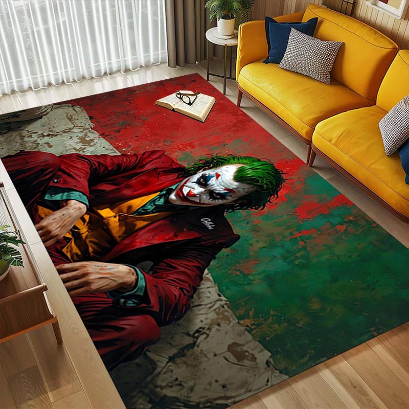 Joker Art Living Room Nonslip Area Rug Soft Carpet For Bedroom Game Playroom Sofa Office Home Decor Doormat Christmas Gift C929379