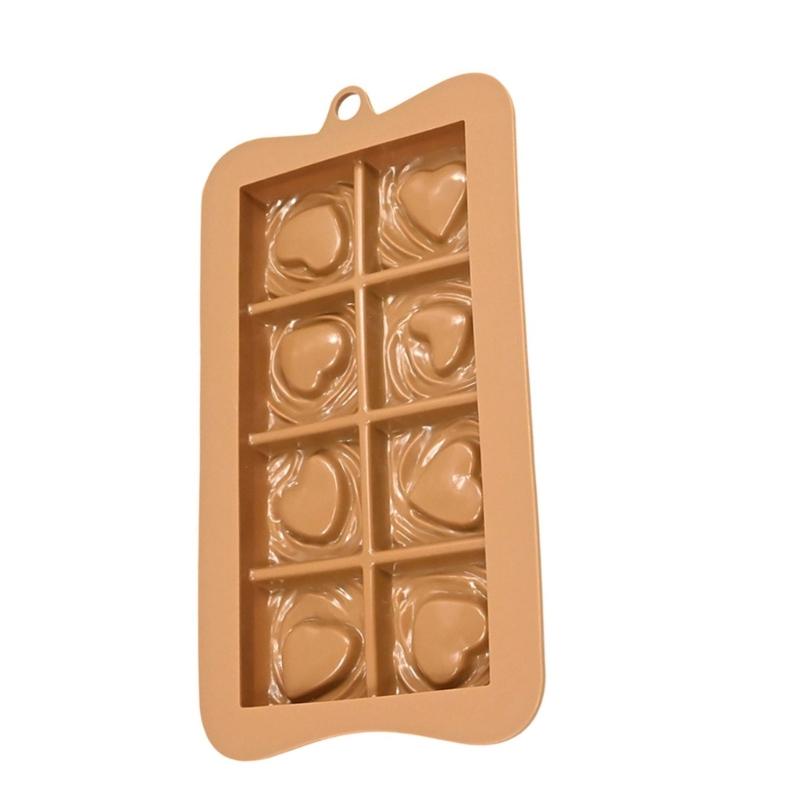 Silicone Baking Molds Cocoa Pods/Heart/Puzzle Chocolate Molds Food Safe Baking Equipment For Kitchen Accessories