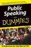 Bok Public Speaking For Dummies