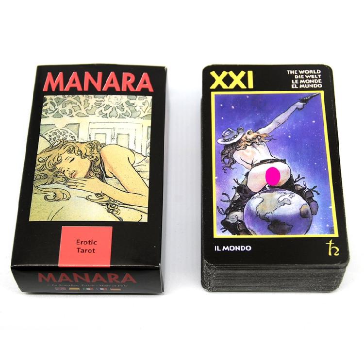 Manara for Oracle Tarot Card Divination Fate Gameplay Family Entertainment Cards