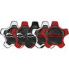 4Pcs Hubcap Cupping For Fiat 500x Silver/Black/Red 735626312 735626311 Wheels Centre Hub Caps Set Dust Cover Wheel Hub 16 Inch