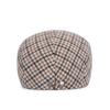 Men and Women Unisex’s Retro Berets Plaid Breathable Absorbent Paperboy Cap Spring Autumn Outdoor Casual Street Hats