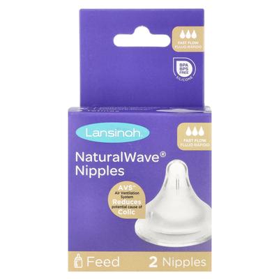 NaturalWave® Nipple, Fast Speed, 2 Nipples