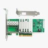 Placa de Rede LAN 10Gbps Servidor de Rede 82599EN Compatível com Intel X520-DA1 E10G42BTDA Adaptador Convergente Ethernet PCI-E2.0 x 8 NIC de Porta Única SFP+ X520DA1