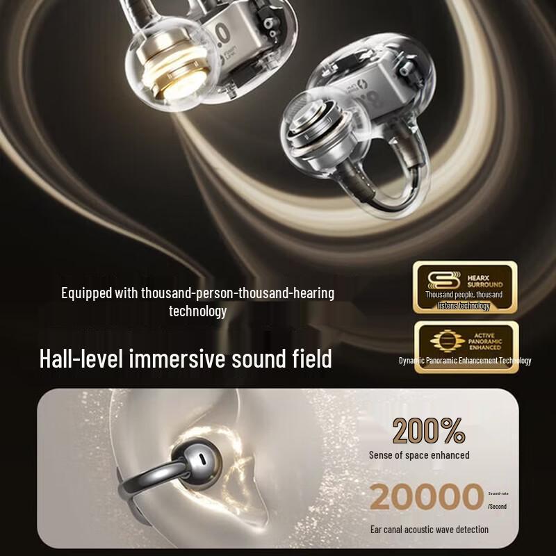 SANAG S8S AI Open-Ear Bluetooth Sports Earphones