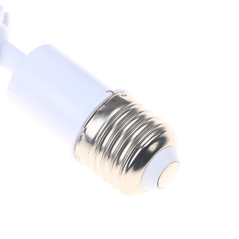 Universal E27 To E27 Led Light Bulb Socket Extender Adapter 360 Degree Rotatable Light Fixture E27 Adjustable Light Bulb Base