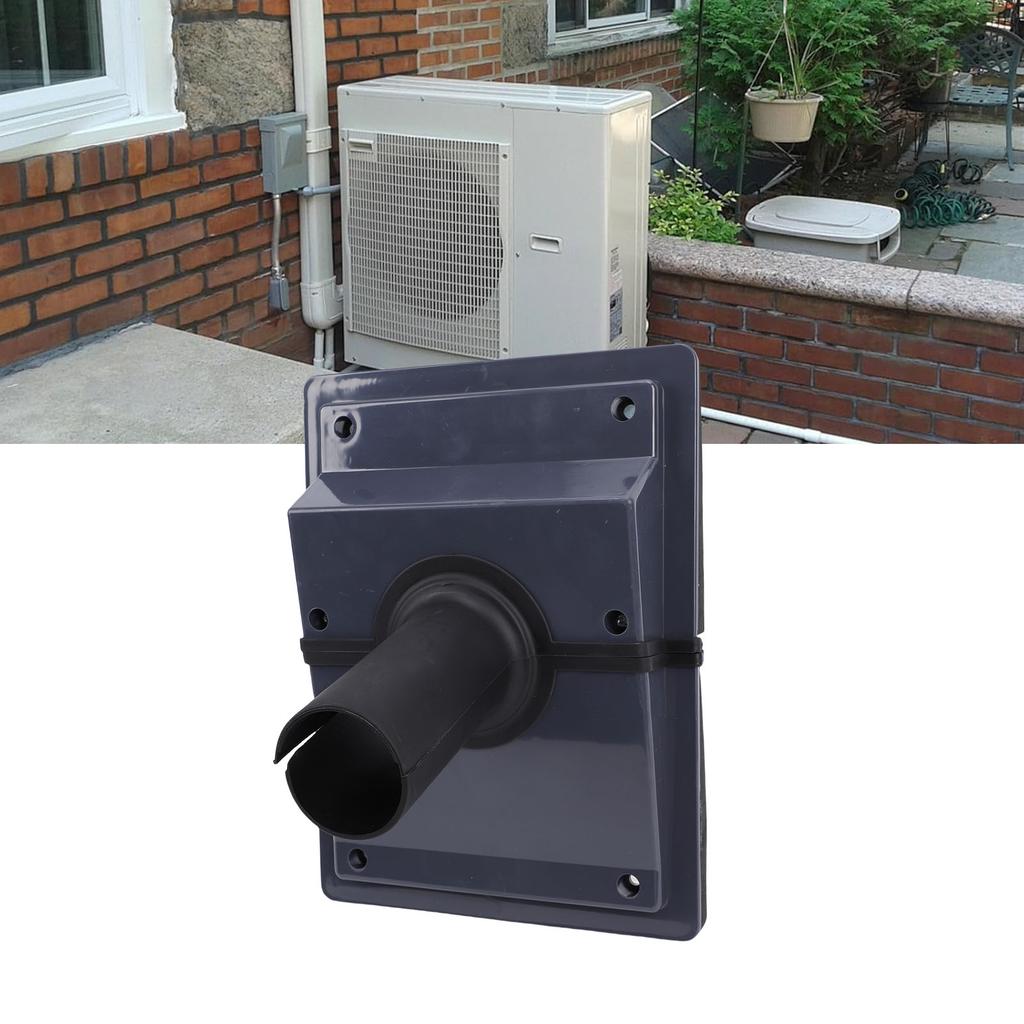 HVAC Wall Penetration Line Set Cover Kit Wire Assembly Cover Kit Split Body Cover Wall Cover Ac Line Set for   Conditioning System 45mm