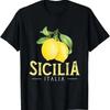 New Limited Sicilia Italia Italian Lemons Proud Sicilian T Shirt S 4xl Webp