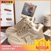 Cotton Shoes New Winter Women's Shoes Velvet Thickened Sports and Leisure Shoes Platform Snow Boots Warm Short Boots