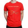 Funny Electricity Explained Physics T-Shirts for Men Volt Ohm Ampere Pure Cotton Tees Crew Neck Short Sleeve T Shirts Clothing