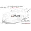 For Mazda CX-5 CX5 2017-2024 & CX8 CX-8 2017-2025 Door Armrest Panel Window Lift Button Cover Trim Sticker Car Accessories