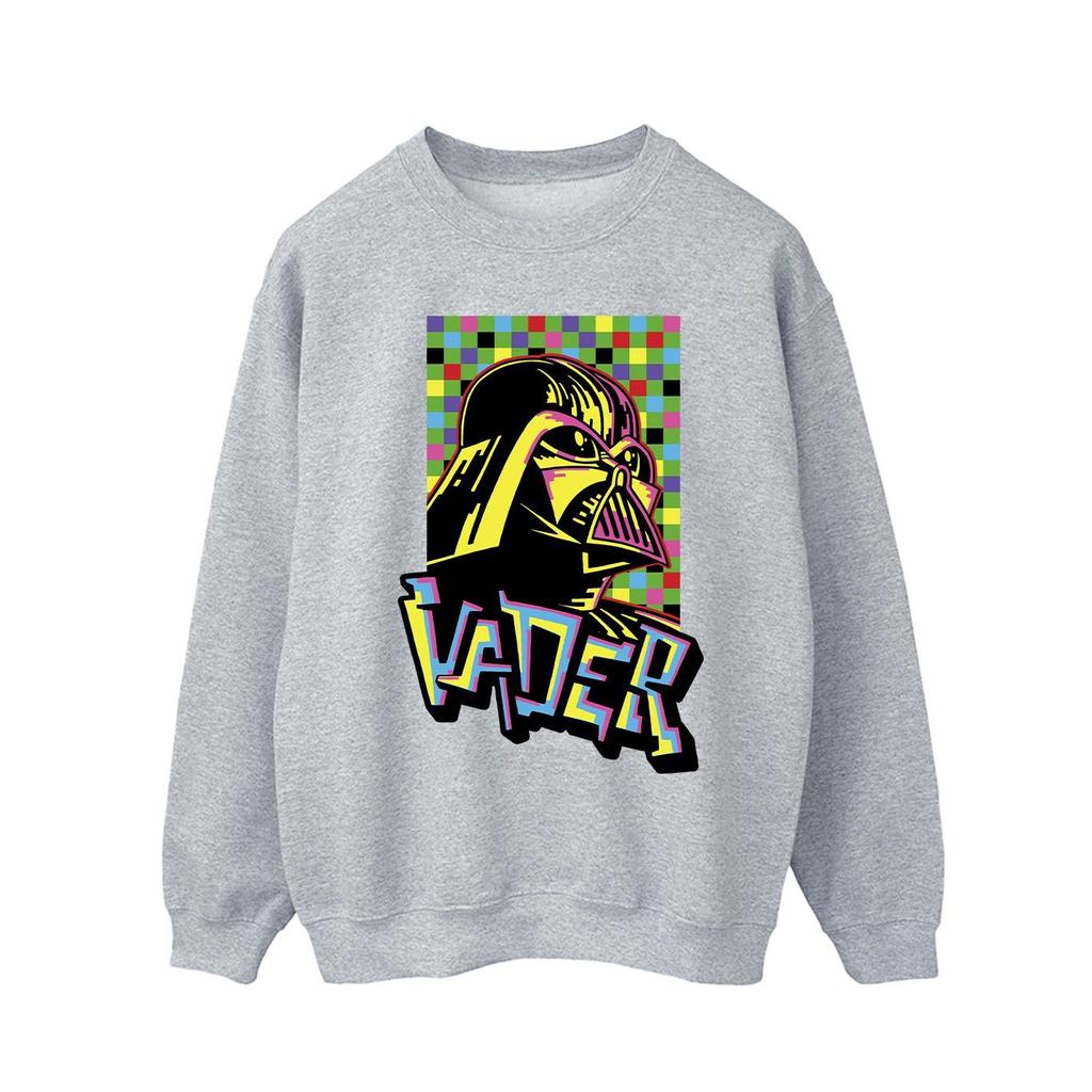 Star Wars Mens Vader Graffiti Pop Art Sweatshirt