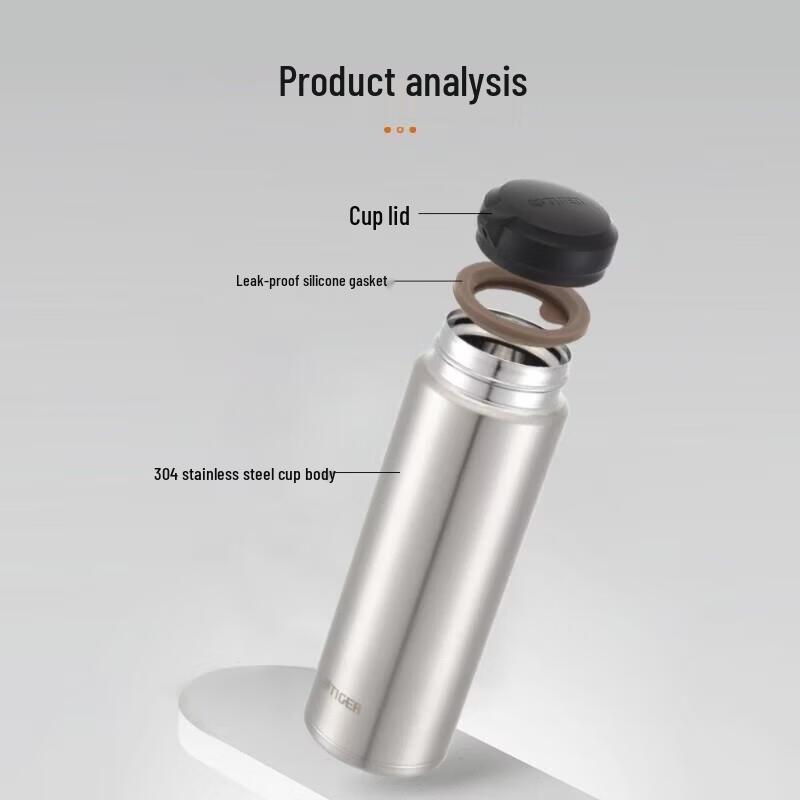 Tiger Double-Layer Vacuum Insulated Stainless Steel Thermos