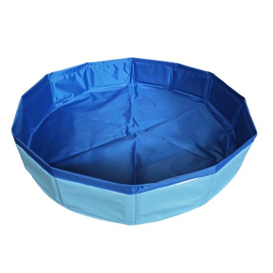 

Складная песочница из ПВХ, квадратный бассейн для игр с песком для детей, портативная пляжная игрушка, ванна для домашних животных, усиленное основание, многоразовый набор для игр с песком Round синий