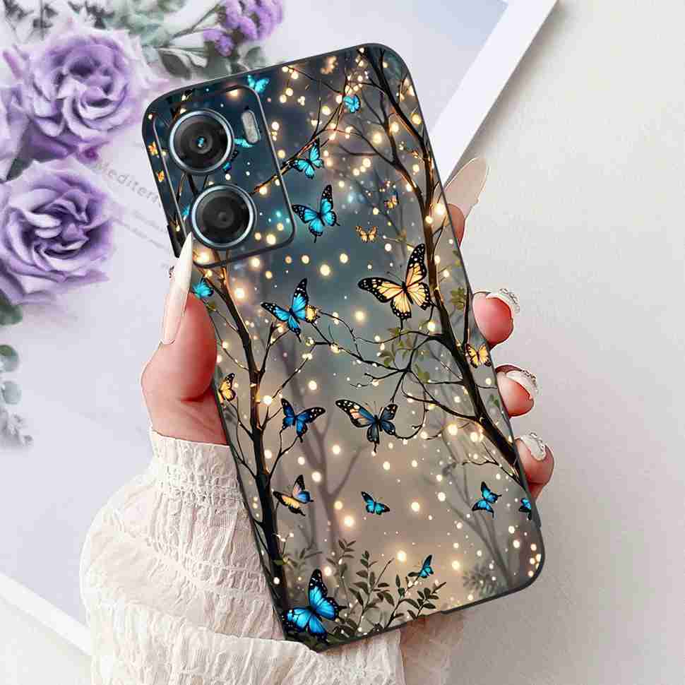 Hülle Für Motorola Moto G06 Luxus Cartoon Handy Rückseite Silikon Weiches TPU Für Moto G06 MotoG06 4G Hülle 6.88"