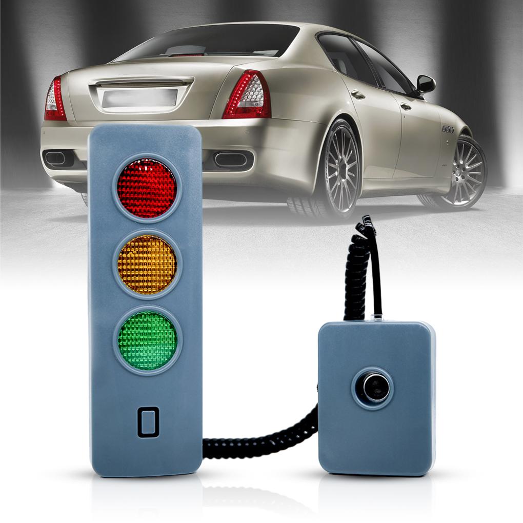 High Sensitivity Wireless Parking Sensor For Easy Operation Scratch-proof ABS Led Traffic Light Parking Sensor Garage