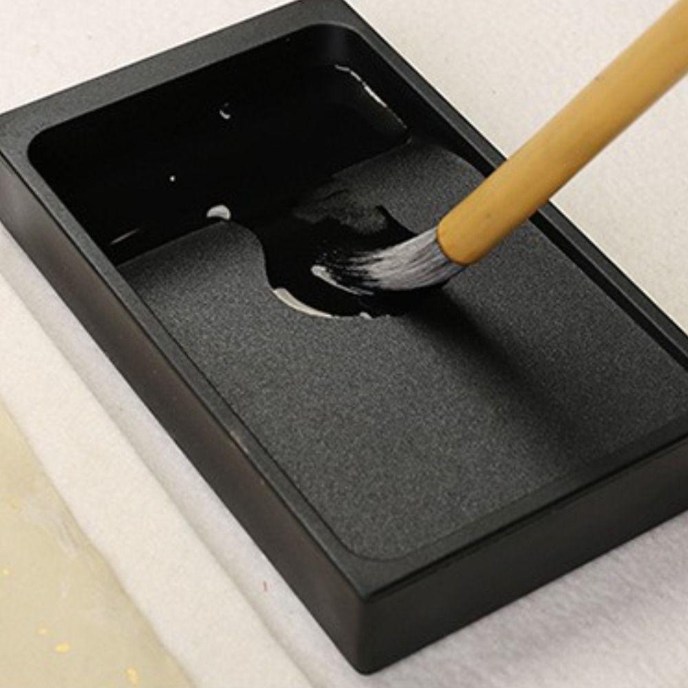 Painting Penmanship Writing Calligraphy Inkwell Chinese Brush Inkslab Calligraphy Inkstone