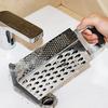 Käsereibe Multifunktionaler Griff 4 Seiten Scharf Arbeitssparend Schneiden Knoblauchhacker Werkzeug Handheld Edelstahl Boxreibe Küchenbedarf