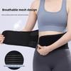 Back Brace for Men Women, Adjustable Breathable Lumbar Brace with 4 Flexible Support Strips for Daily Workout Work Wear