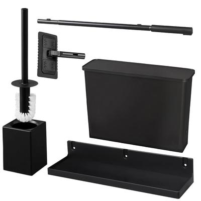 IRIS OHYAMA Toilet Cleaning Floating Storage Makes Cleaning The Floating Design Keeps the Set The Detachable Handles Make Cleaning a 5-Piece Set