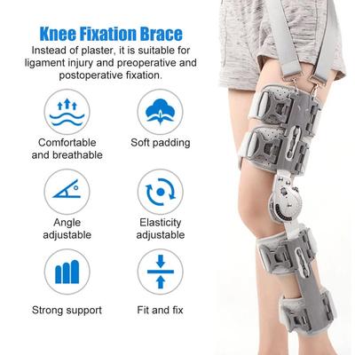 Professional Grade Adjustable Hinged Knee Leg Brace Support For Joint Pain Meniscus Tear Post Surgery